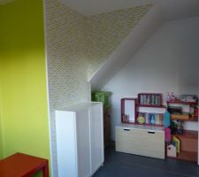 Salle de jeux avant modification sous escalier