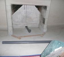 Avant "coulage" du socle