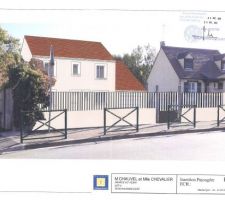 Les 4 vue de la maison