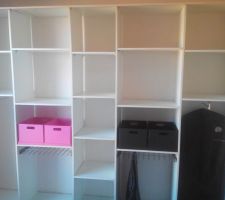 Dressing actuel chambre parentale