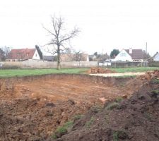 Terrassement du vide sanitaire et des fondations par le constructeur