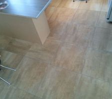 Coffrage   carrelage fini