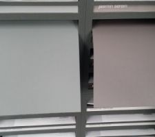 Les couleurs choisies pour notre int&eacute;rieur.