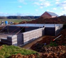 Dalle coul&eacute; le 28 janvier 2016