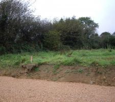 Terrain en cours de viabilisation