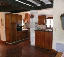 Cuisine depuis le séjour