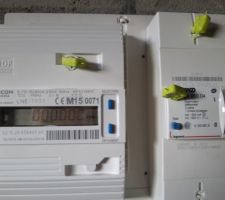 Mise en service par EDF, compteur a Zéro!