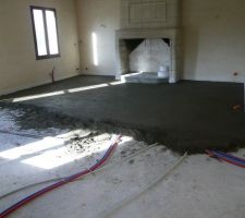 Pose de la nouvelle chappe