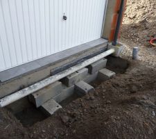 Préparation passage garage