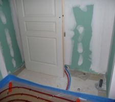 Emplacement baignoire