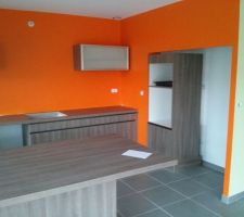 La cuisine en place