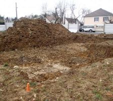 02-02-2016 :  Début du terrasement