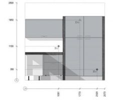 Plans techniques de la cuisine