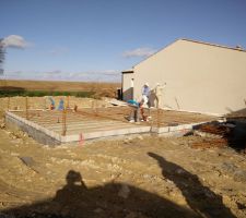 Ferraillage vide sanitaire trecobat