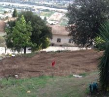 Suite du terrassement....