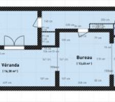 Plan Actuel : Rez-de-chaussée