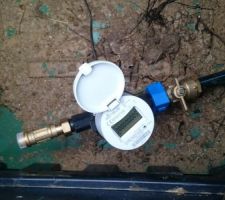 Ouverture de l'eau et pose du compteur par la ville ( régie de l'eau )