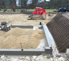 Pr&eacute;parations avant la dalle