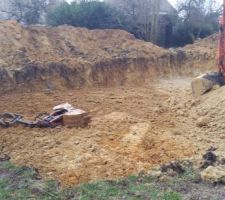 D&eacute;but du terrassment