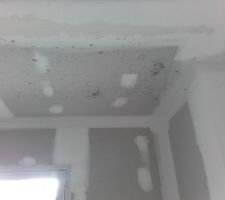 Les dégâts du mauvais temps sur le placo (2)...