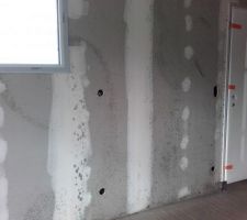 Les dégâts du mauvais temps sur le placo (3)...