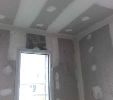 Les dégâts du mauvais temps sur le placo (6)...