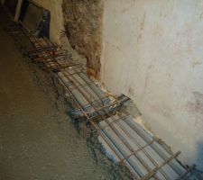 Coulage de la dalle...