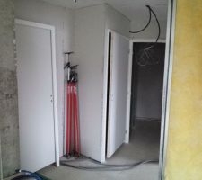 Couloir chambre et sde du rdc