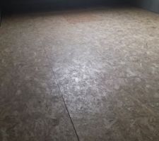 Amenagement du dessus  du garage.