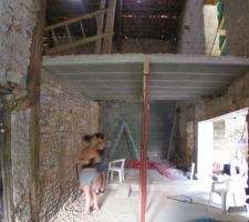 Le salon TV vu du billard :D