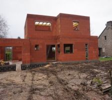 Avant/après retrait de la terre