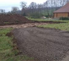 Terrassement en cours