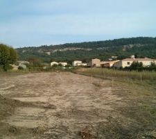 Septembre 2014, d&eacute;but de l'aventure. Choix du terrain.