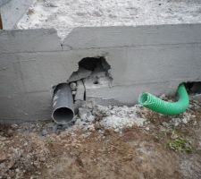 Le 23/12/15 Pr&eacute;paration avant de couler la dalle