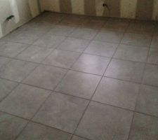 Carrelage première étage