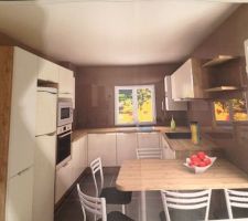 Cuisine sans frigo américain