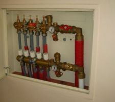 Cache collecteur chauffage