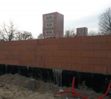 &eacute;l&eacute;vation des mur  maison V2
