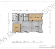 Plan de la partie habitable