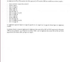 Plan d'Occupation des Sols