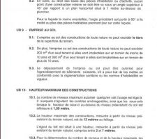 Plan d'Occupation des Sols