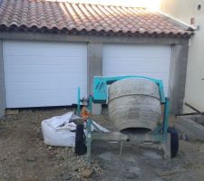 Garage bientot fini. Plus que l'int&eacute;rieur