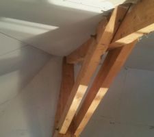 Un croisement des pans de toit... une &eacute;tape d&eacute;licate !!