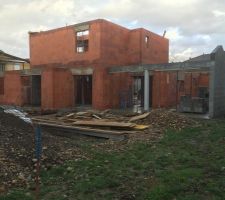 Vue depuis l'OUEST du terrain