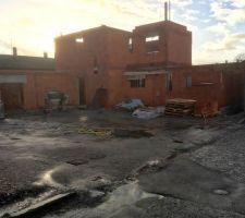 Vue depuis la route au NORD-EST