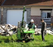 ETUDE DE SOL 
NOUS VERIFIONS QUE LE TERRAIN EST CONSTRUCTIBLE avant le passage chez le notaire 
COUT =1200?