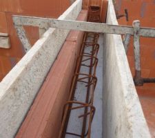 Jour 8 : detail de coffrage des lintheaux