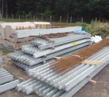 Jour 9 : Arriv&eacute;e des poutrelles