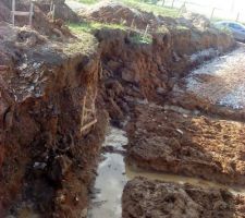 Un nouvel éboulement a été provoqué par les eaux de ruissellement