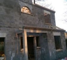 Charpente mise ne place en 1 jour